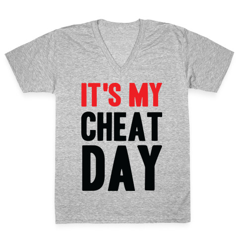 Cheat Day V-Neck Tee Shirt