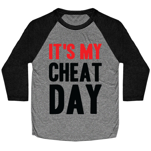 Cheat Day Baseball Tee