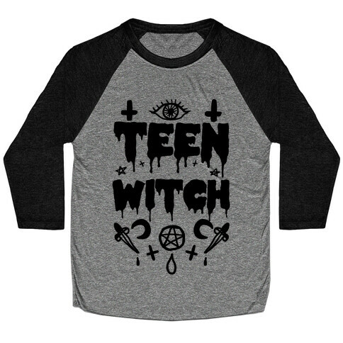 Teen Witch Baseball Tee