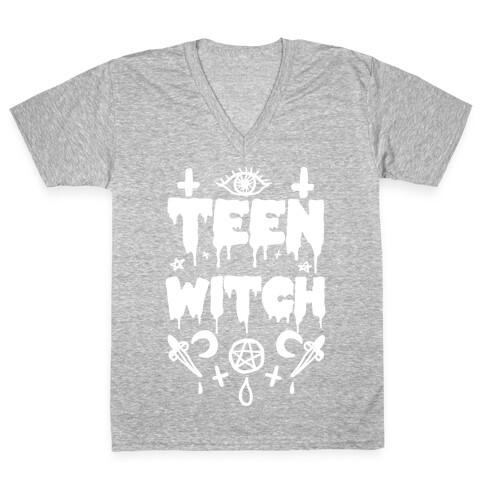 Teen Witch V-Neck Tee Shirt
