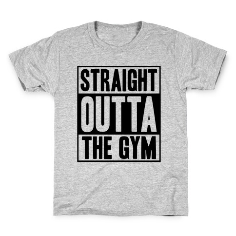 Straight Outta The Gym Kids T-Shirt