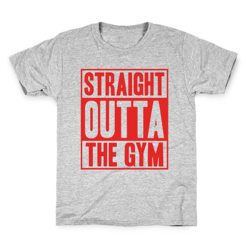 Straight Outta The Gym Kids T-Shirt