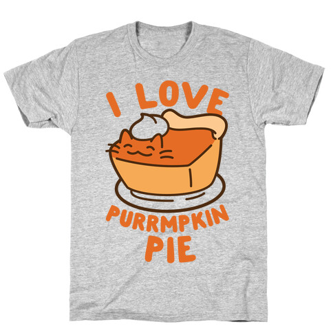 I Love Purrmpkin Pie T-Shirt