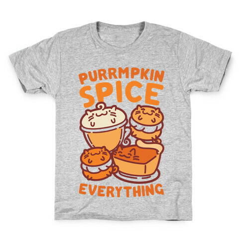 Purrmpkin Spice Everything Kids T-Shirt