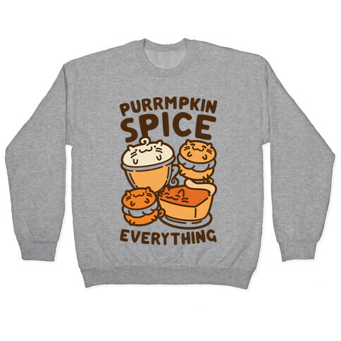 Purrmpkin Spice Everything Pullover