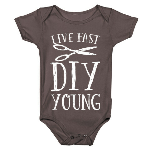 Live Fast DIY Young Baby One-Piece