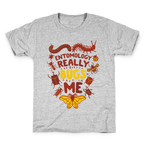 Entomology Really Bugs Me Kids T-Shirt