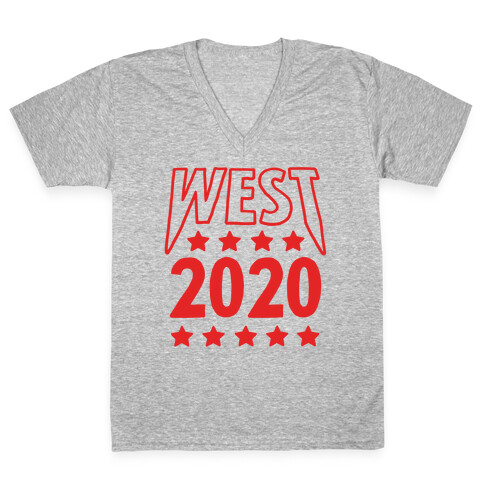 West 2020 V-Neck Tee Shirt