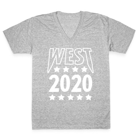 West 2020 V-Neck Tee Shirt