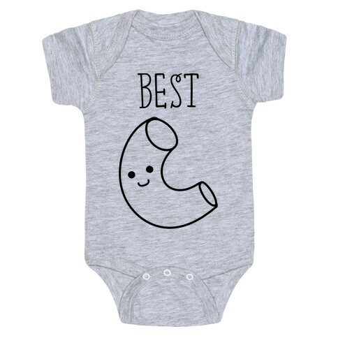 Best Friends Macaroni and Cheese 1 Baby One-Piece