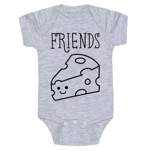 Best Friends Macaroni and Cheese 2 Baby One-Piece