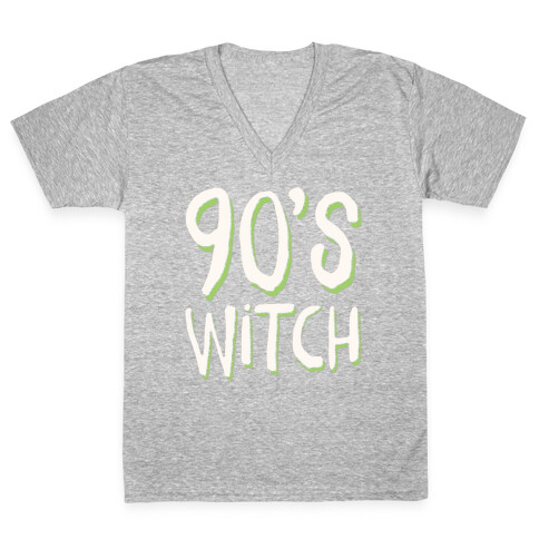 90's Witch V-Neck Tee Shirt