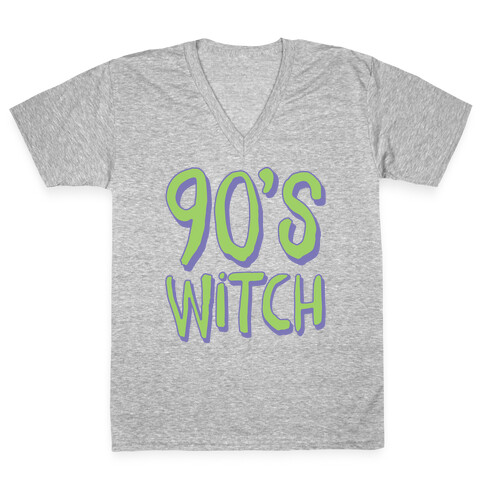 90's Witch V-Neck Tee Shirt