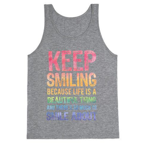 Keep Smiling Tank Top