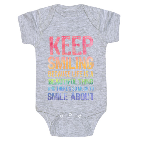 Keep Smiling Baby One-Piece