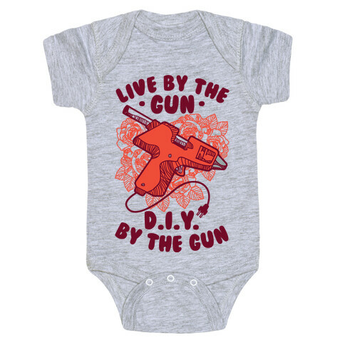 Live By the Gun DIY By the Gun Baby One-Piece