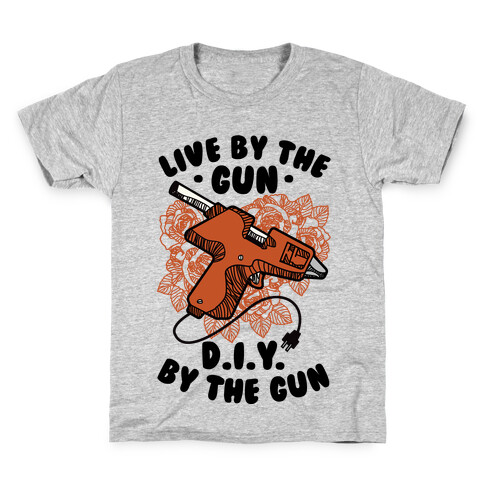 Live By the Gun DIY By the Gun Kids T-Shirt