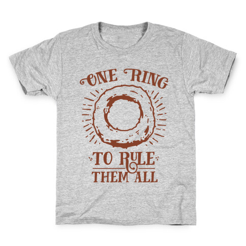 One Onion Ring to Rule Them All Kids T-Shirt