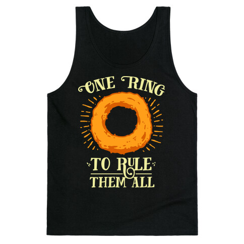 One Onion Ring to Rule Them All Tank Top