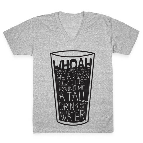 Tall Drink V-Neck Tee Shirt