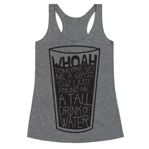 Tall Drink Racerback Tank Top