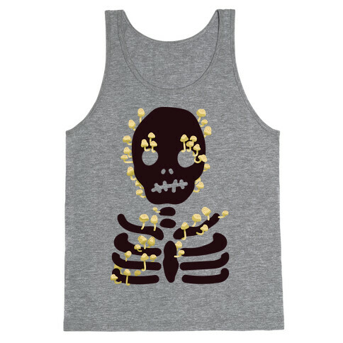 Mushroom Skeleton Tank Top