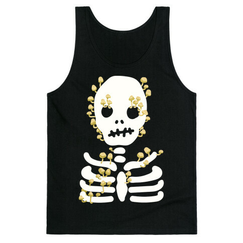 Mushroom Skeleton Tank Top