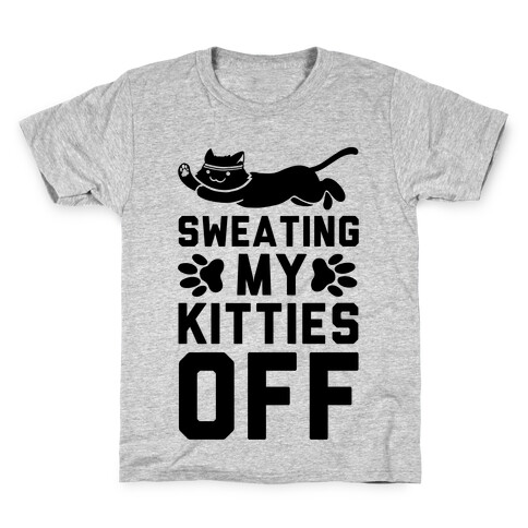 Sweating My Kitties Off Kids T-Shirt