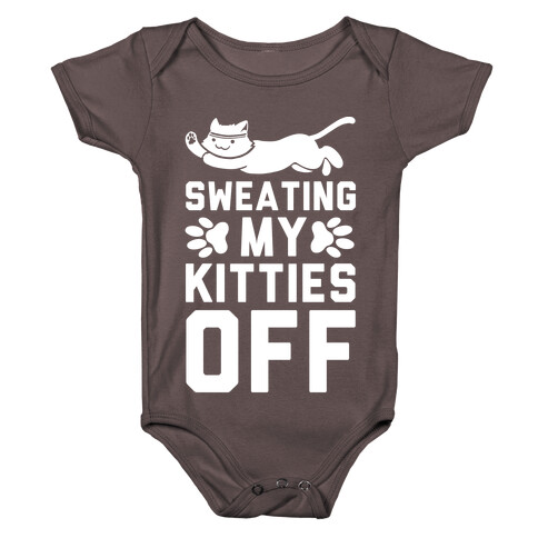 Sweating My Kitties Off Baby One-Piece