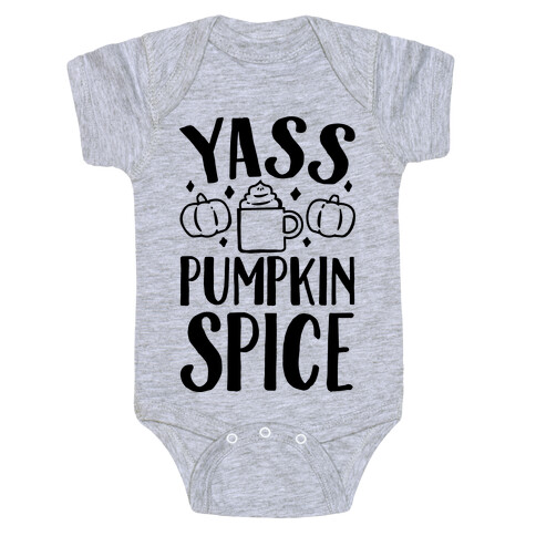 Yass Pumpkin Spice Baby One-Piece