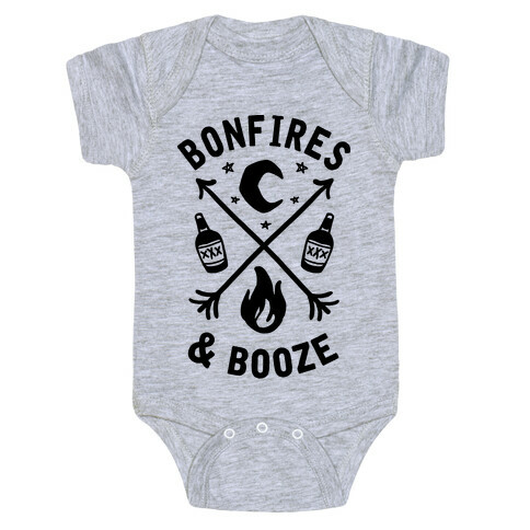 Bonfires & Booze Baby One-Piece