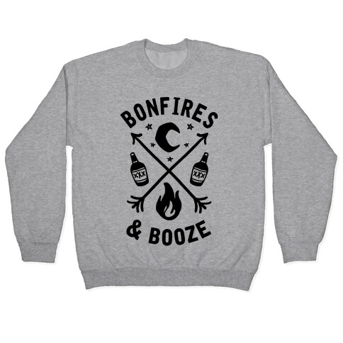 Bonfires & Booze Pullover