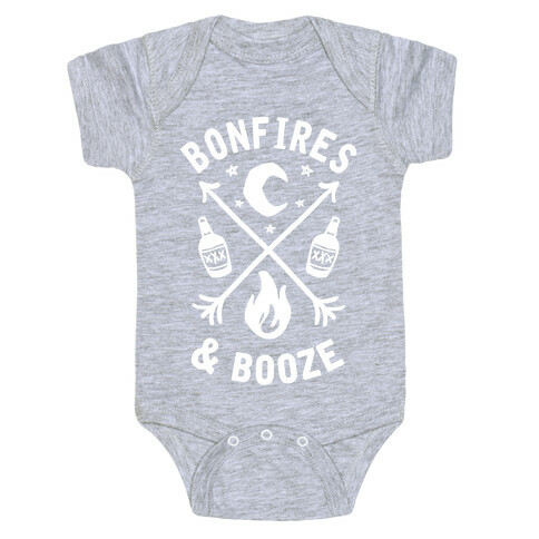 Bonfires & Booze Baby One-Piece
