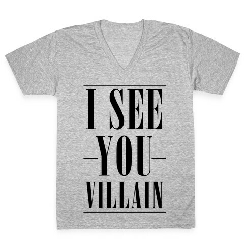 I See You Villain V-Neck Tee Shirt