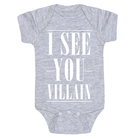 I See You Villain Baby One-Piece