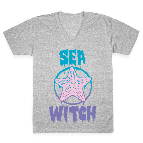 Sea Witch V-Neck Tee Shirt