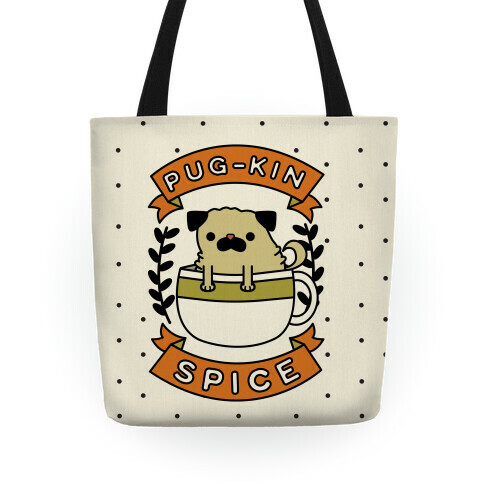 Pugkin Spice Tote