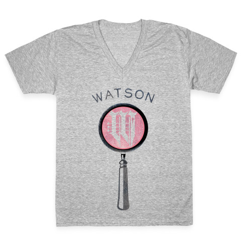 Sherlock & Watson (Part 2) V-Neck Tee Shirt