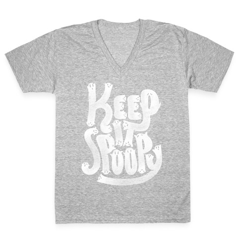 Keep it Spoopy V-Neck Tee Shirt