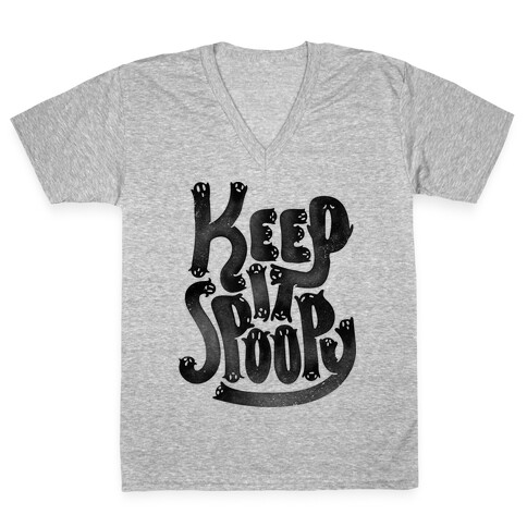 Keep it Spoopy V-Neck Tee Shirt