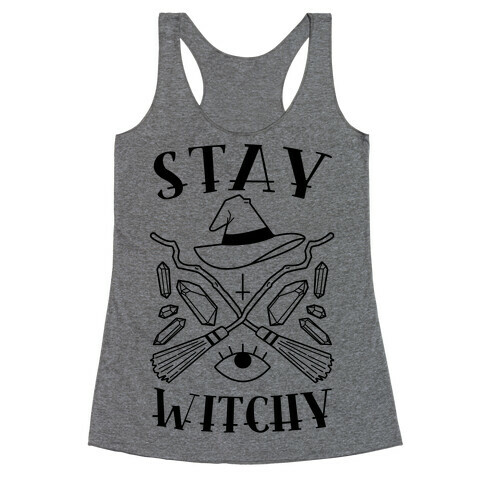 Stay Witchy Racerback Tank Top