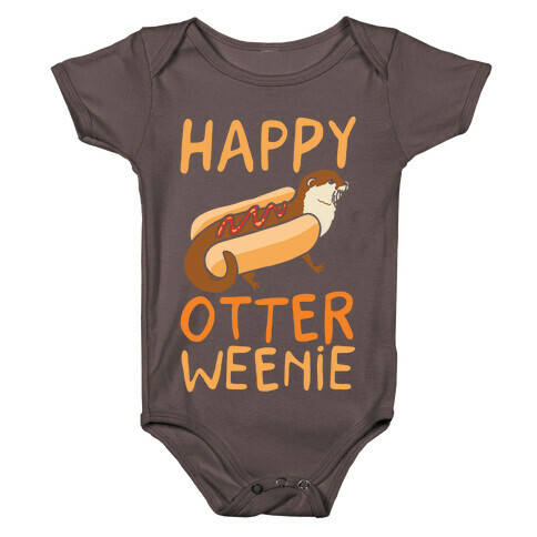 Happy Otterweenie Baby One-Piece
