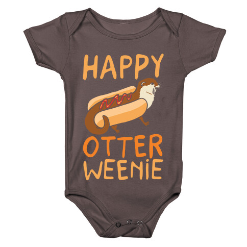 Happy Otterweenie Baby One-Piece