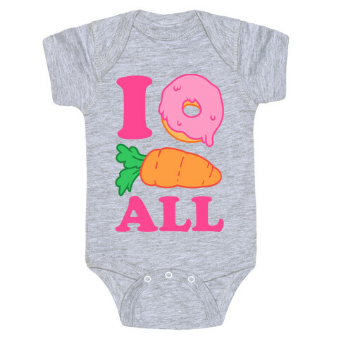 I Donut Carrot All Baby One-Piece