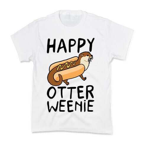 Happy Otterweenie Kids T-Shirt