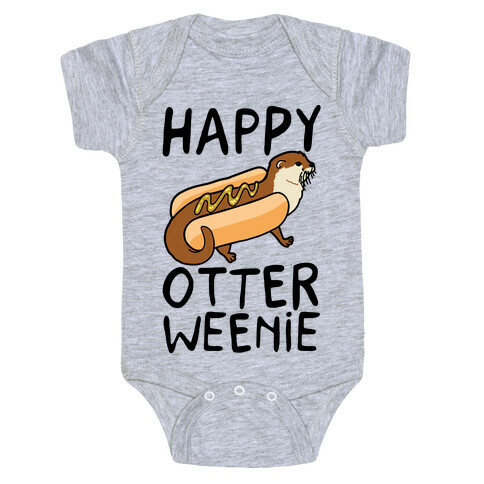 Happy Otterweenie Baby One-Piece