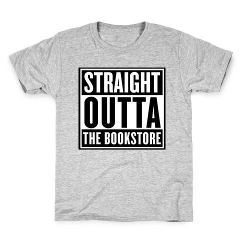 Straight Outta the Bookstore Kids T-Shirt