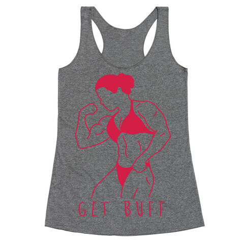 Get Buff Racerback Tank Top