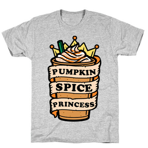 Pumpkin Spice Princess T-Shirt