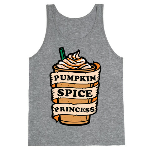 Pumpkin Spice Princess Tank Top